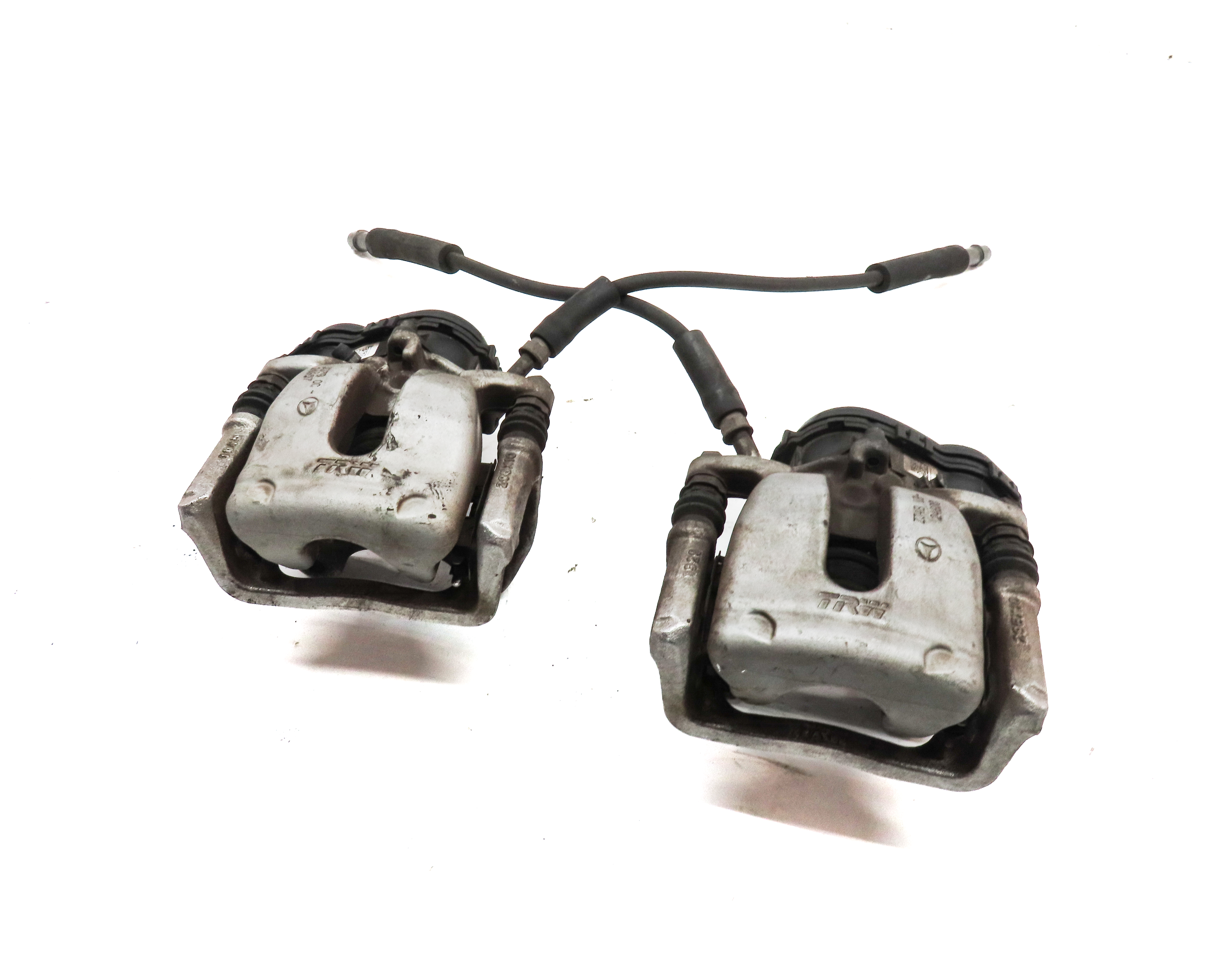 13-20 MERCEDES B250 CLA250 GLA250 C117 W242 W246 X156 REAR BRAKE CALIPER SET/2 — exact item pictured